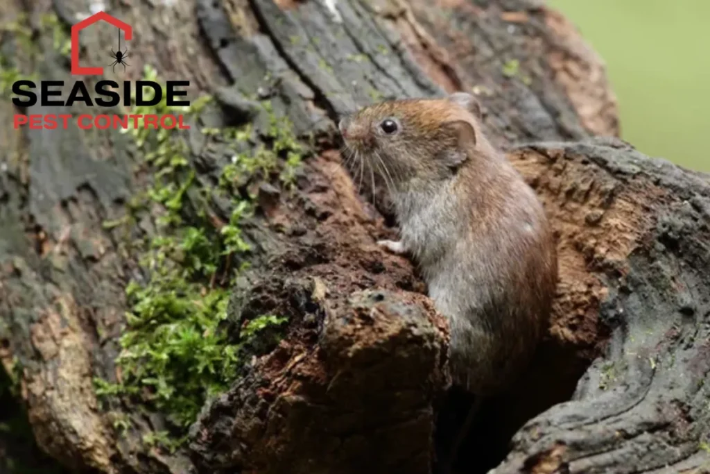 field mouse in nature